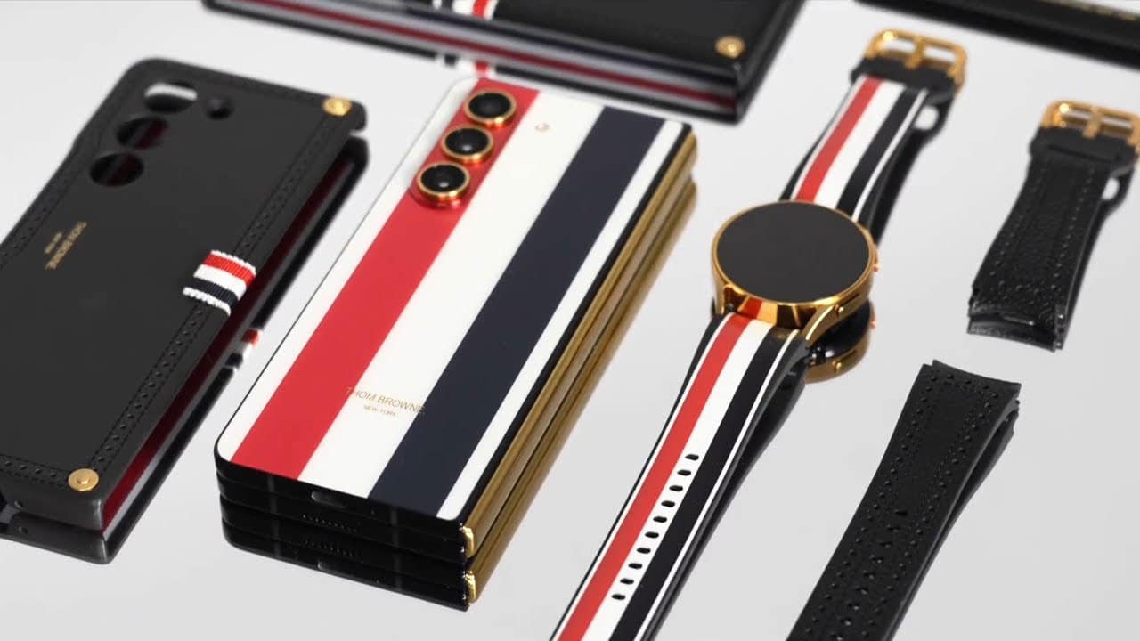 Galaxy Z Fold5 Thom Browne Edition